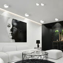 Set of 2 Modern hallway flush ceiling mount light fixtures