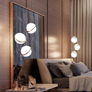 Nordic Half Moon Creativity Hanging Lamp