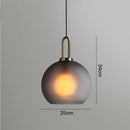 Nordic Simple Glass Pendant Light