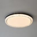 Modern Crystal Flush Mount LED Ceiling Lamp for Dining Room