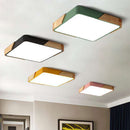 Colorful Square Simple Ceiling Lights