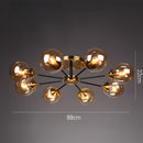 Modern Art Sputnik Ceiling Light