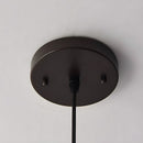 IP65 Waterproof Black Metal Cage Light Outdoor Pendant Lighting