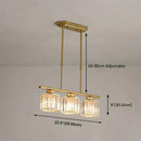 Modern Art Deco Glass Kitchen Island Lamps