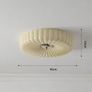 Vinatge Bauhaus Cream Glass Ceiling Light