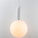 Nordic Glass Globe Ball Pendant Light for Dining Room Kitchen