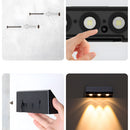 IP54 Waterproof Solar Outdoor Wall Lights for Garden and Fence, Dusk to Dawn