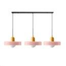 3 Heads Modern Art Decor Simple Glass Pendant Light