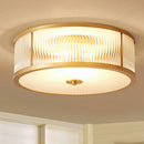 Modern Minimalism Glass Round Ceiling Lamps