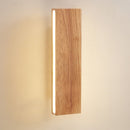 Modern Rotatable Wood Hallway LED Wall Lights