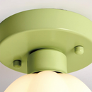 Cream Creative Corridor Aisle Glass Ceiling Light
