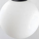 Globe Pendant Light, Modern Spherical Chandeliers for Dining Area Kitchen
