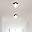 Modern Hallway Glass Ceiling Lights