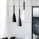 Nordic Creative Small Goblet Metal Bedroom Pendant Light