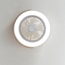 Modern Round Wood Ceiling Fans With LED Lights
