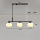 Nordic Glass Pendant Light Dining Table Adjustable Suspended Light Fixture