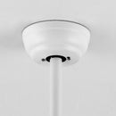 Simple Low Profile Bedroom Ceiling Fan With LED Light