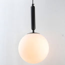 Nordic Glass Globe Ball Pendant Light for Dining Room Kitchen