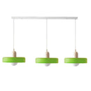 3 Heads Modern Art Decor Simple Glass Pendant Light