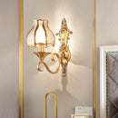 Vintage Gold Luxury Wall Sconce Light For Living Room