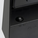 IP54 Waterproof Black Solar Powered Outdoor Wall Lights, Dusk-to-Dawn