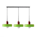 3 Heads Modern Art Decor Simple Glass Pendant Light