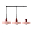 3 Heads Modern Art Decor Simple Glass Pendant Light