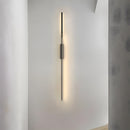 Modern Linear Black LED Wall Lamp for Living Room Bedroom