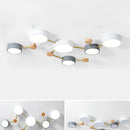 Nordic Creative Multi Head LED White Ceiling Light
