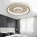 Modern LED Dimmable Ceiling Light Fan With Remote Light 6-Speed Adjustable Wind Speed