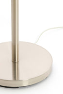 Floor lamp 25x140 cm MONTANA nickel satin with LED
