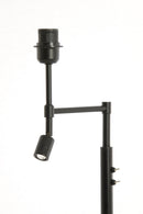 Floor lamp 25x140 cm MONTANA matt black with LED
