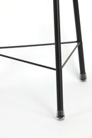 Floor lamp tripod 42x132 cm PLUMERIA black