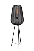 Floor lamp tripod 42x132 cm PLUMERIA black