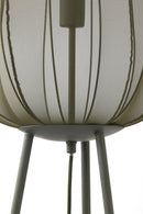 Floor lamp tripod 42x132 cm PLUMERIA dark green