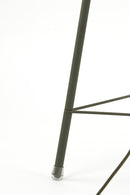 Floor lamp tripod 42x132 cm PLUMERIA dark green