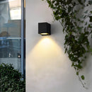 Modrn Minimalist IP65 Outdoor Wall Lights in Black