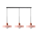 3 Heads Modern Art Decor Simple Glass Pendant Light