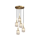 Romantic Shining Living Room Ambient Light Crystal Ceiling Hanging Lamps