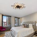 8 Lights Stylish Industrial Aluminum Living Room Ceiling Lights