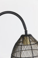 Floor lamp 34x30,5x172 cm MEYA matt black+gold