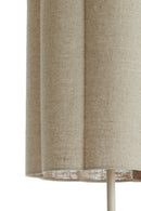 Floor lamp 30x165 cm FRINGE natural+cream