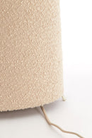 Floor lamp 40x165 cm MIKKEL bouclé sand