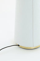 Floor lamp 50x168 cm DEVIA bouclé cream
