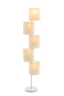 Floor lamp 5L 32x155,5 cm BENIGNO beige