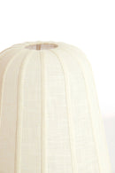 Floor lamp 42x133 cm BIBURY wood print dark brown+white