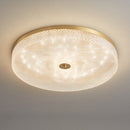 Light Luxury Crystal Copper Ceiling Lamp