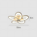 Modern Design Flower Shape White Bedroom Ceiling Light