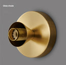 Contemporary Mini Clear Glass Wall Light