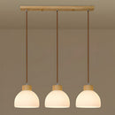 Creative Bowl-shaped Glass Bedroom Pendant Lamp Fixtures